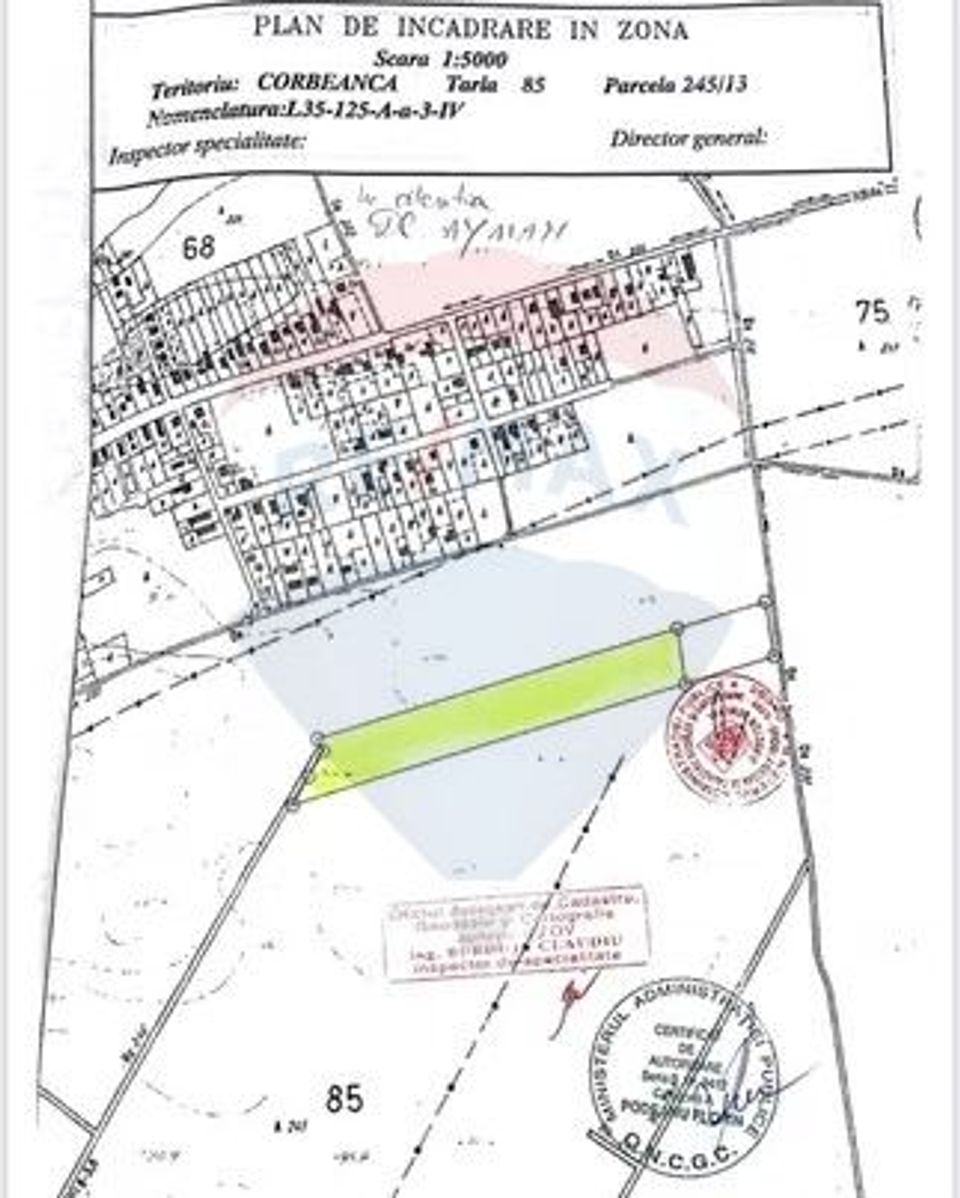 Land 27,265sqm Corbeanca / Strada Codrului