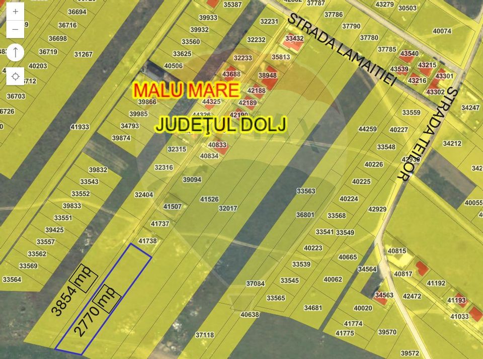 Teren Selgros Aleea 7 din str. Lamaitei 6354 mp intravilan