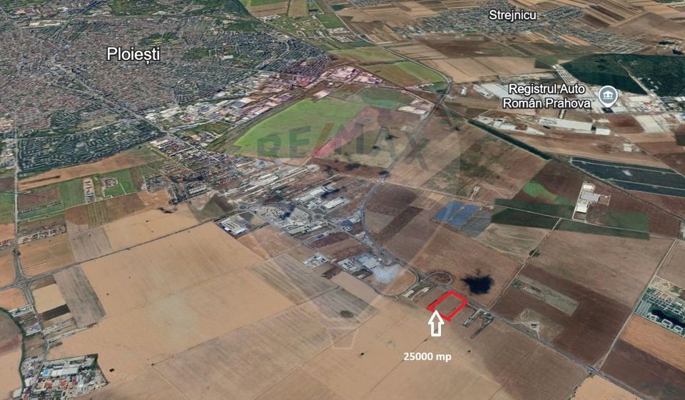 Land 25,000sqm Ploiesti / DN 1