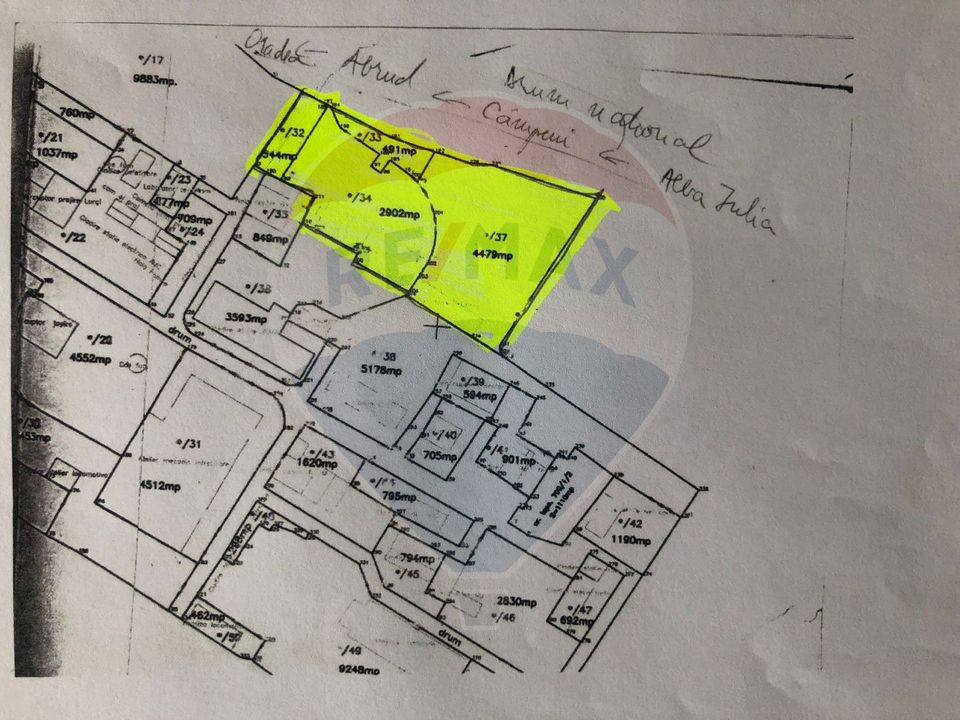 Land 8,416sqm Zlatna / DN Tudor vladimirescu