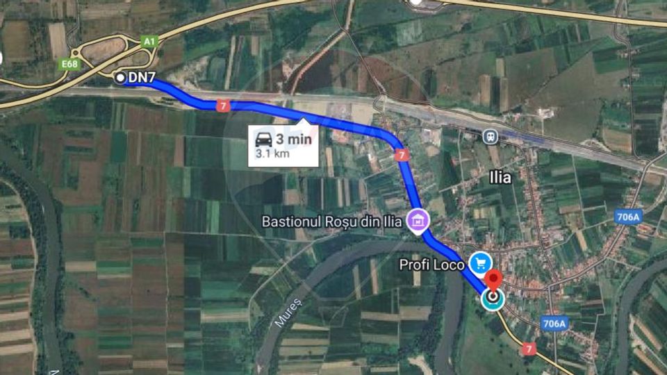 Spațiu industrial de vanzare in Ilia, jud Hunedoara, la 3 km de  A1