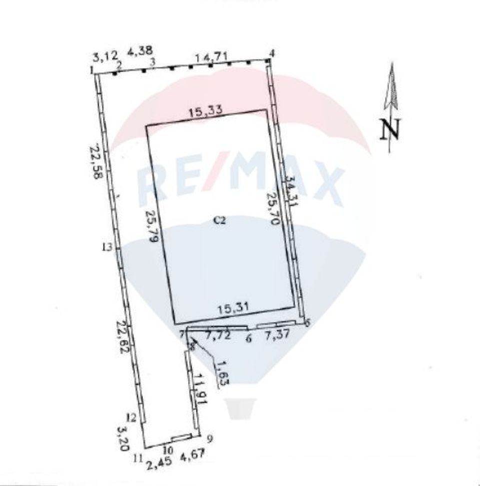 390sq.m Commercial Space for sale, Chercea area