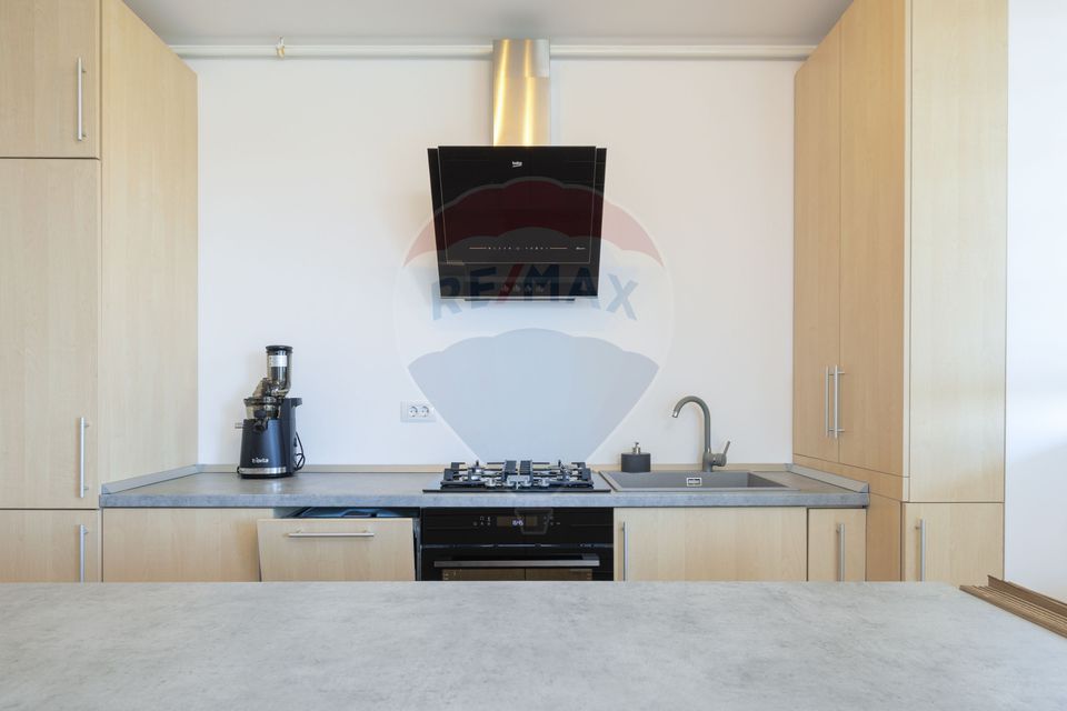 2 camere premium | TERASĂ 25 mp cu deck+vedere lac si pădure I parcare