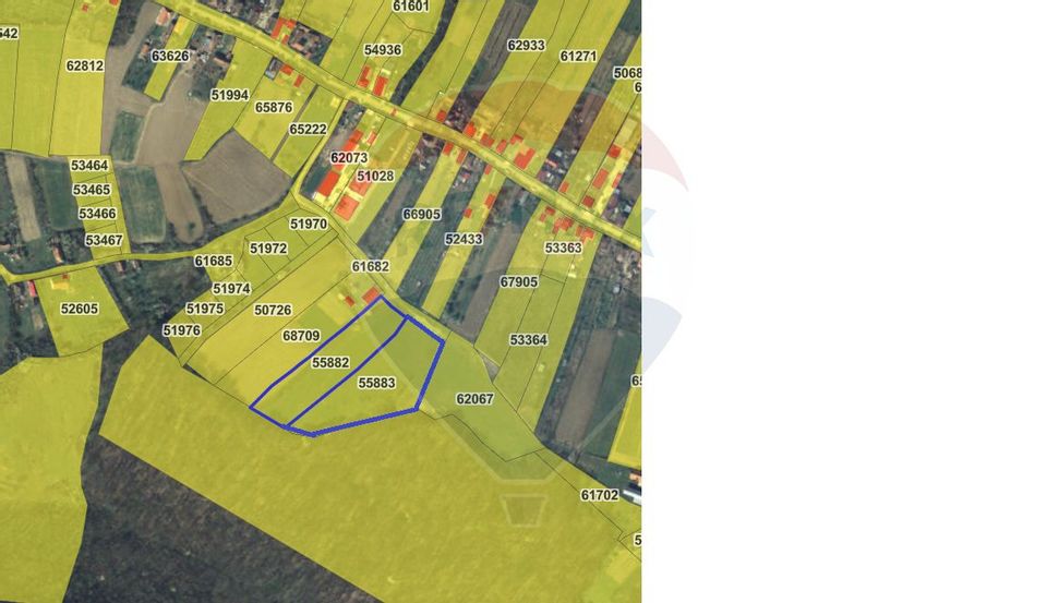Land 12,609sqm Sauaieu / Strada Principala