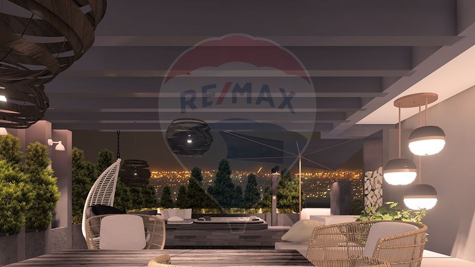 Penthouse de lux cu rooftop și lift privat I Elegant House Brașov