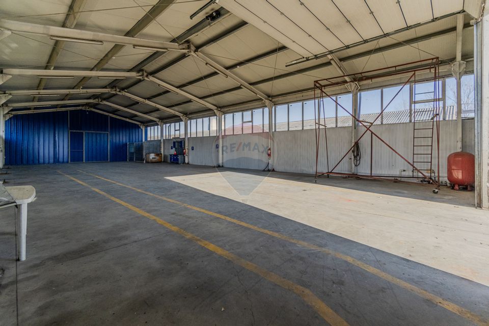 De închiriat spațiu pentru depozitare 300mp + curte 650mp Feldioara