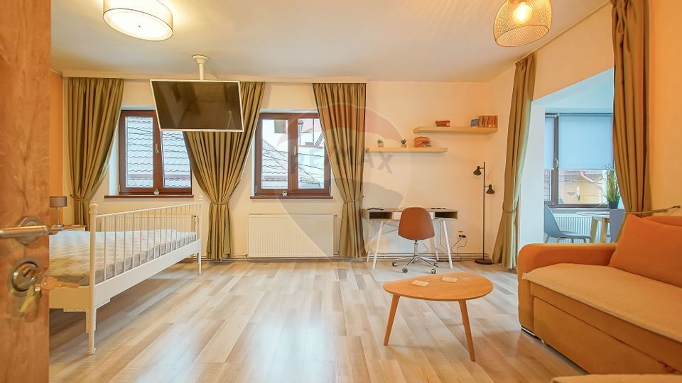 Casa cu 5 studiouri independente, terasa rooftop, vedere montana