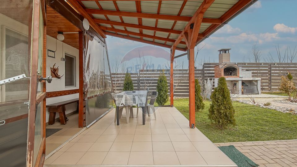 Comision zero, casa individuala + cabana A frame in Bod, la intrare