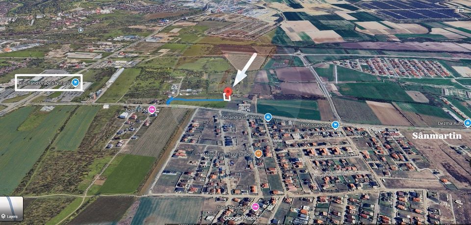 Teren 2464 mp proximitate cartier Nufărul, Oradea, de vânzare