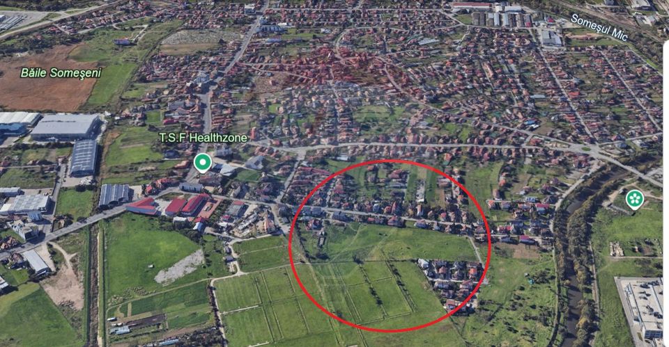 Teren construibil de vanzare in Someseni! Liu!  600 MP