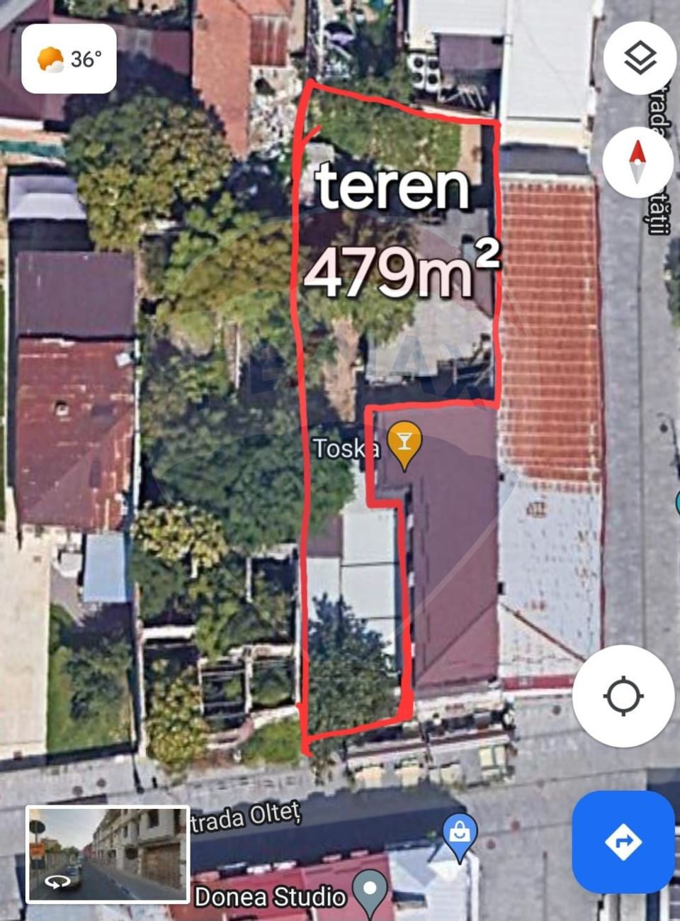 Land 489sqm Craiova / Strada Oltet