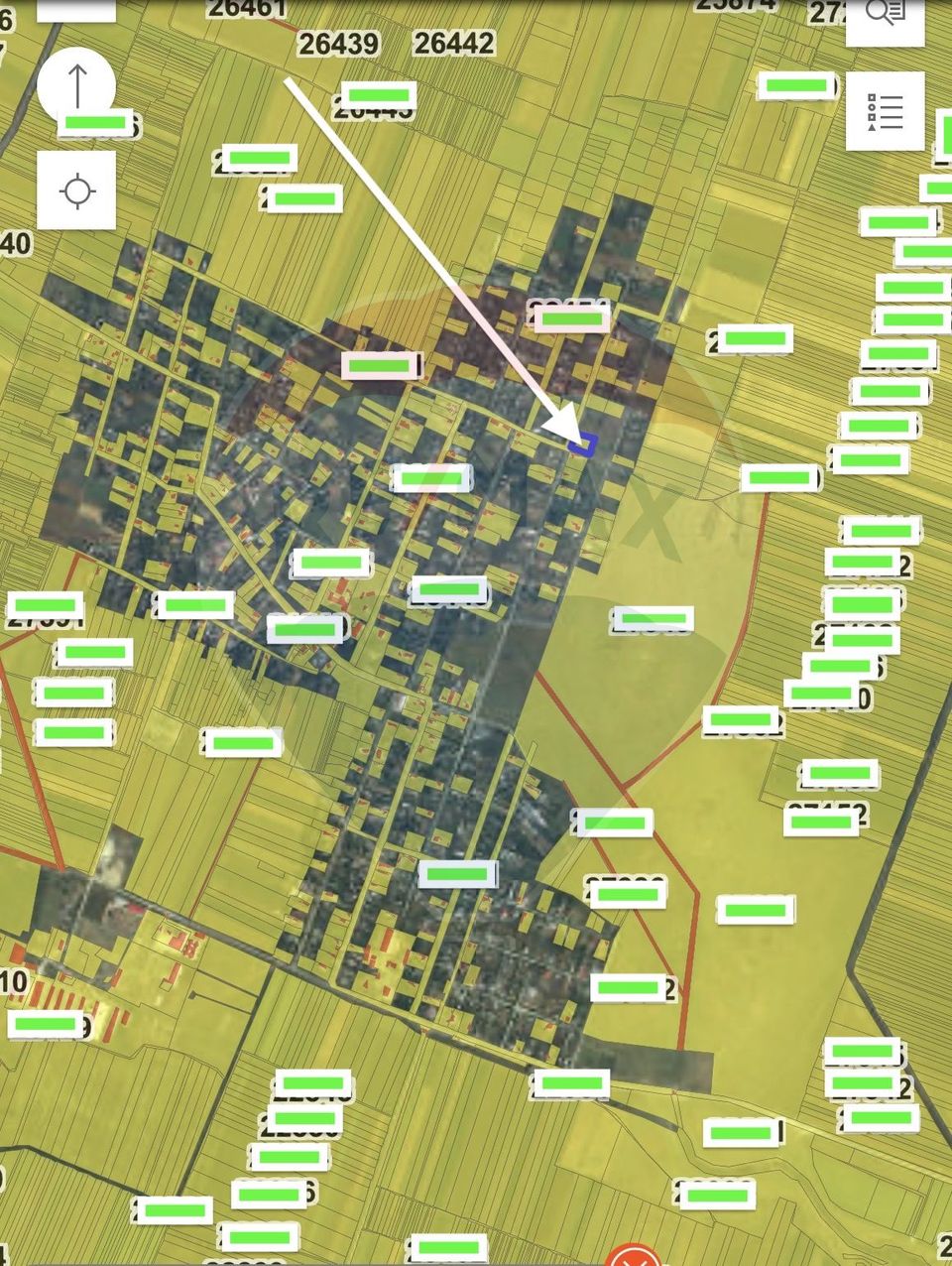 Land 2,205sqm Cocora / Strada Bisericii