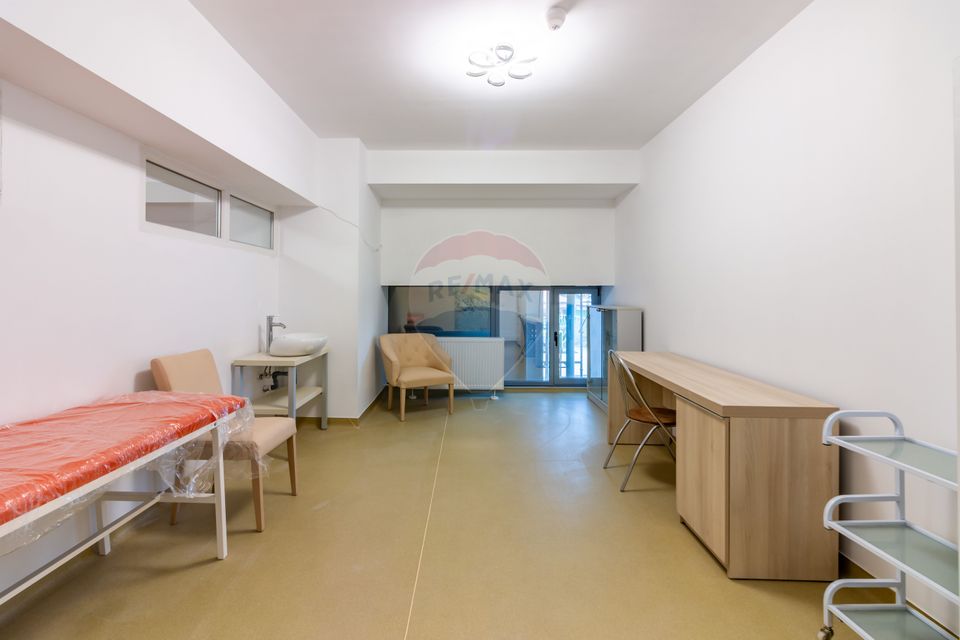 Închiriere activ complet: policlinică, cămin seniori & catering