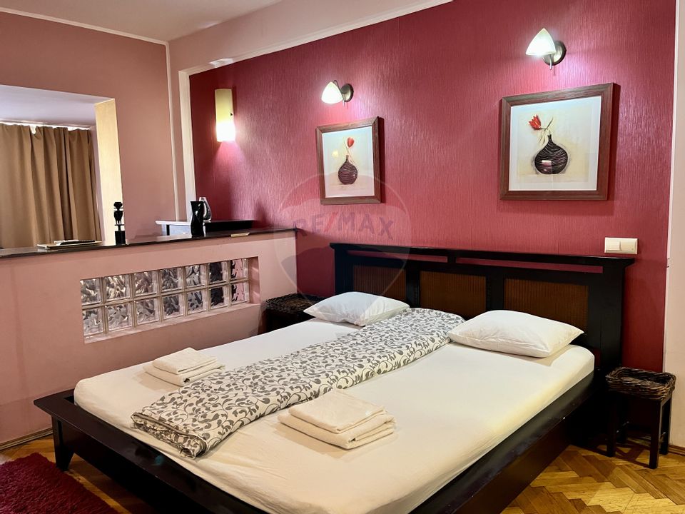 Garsonieră spațioasă - Piața Romană, vedere spre ASE, disponibila acum