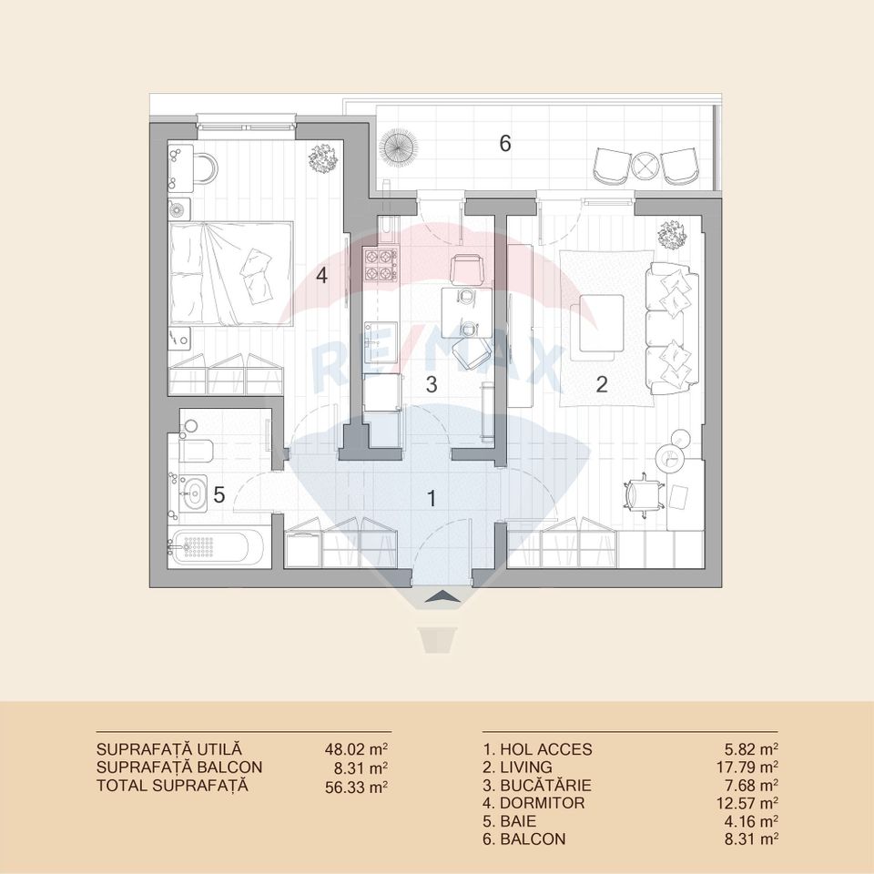 Apartament Premium, 2 Camere, de Vânzare, ULTRACENTRAL - IAȘI