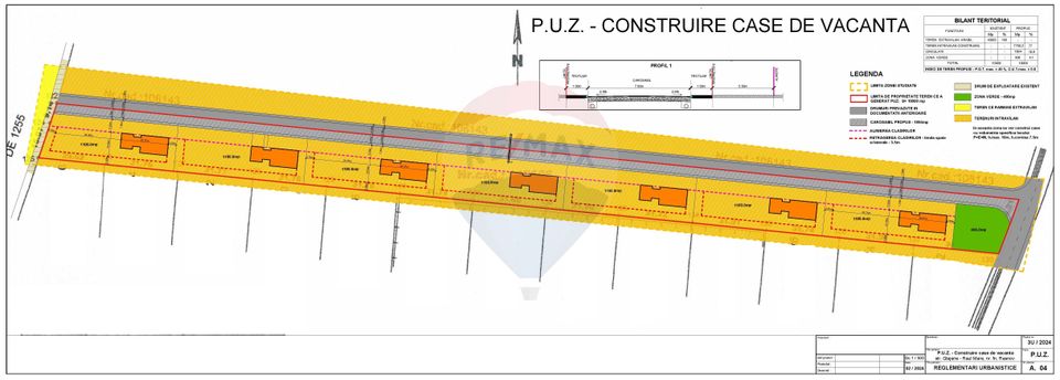 Land 1,100sqm Rasnov / Strada Glajerie-Raul Mare