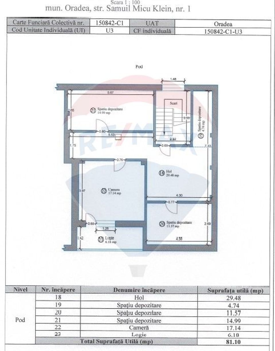 Duplex cu 7 Camere De Vânzare Ultracentral Oradea Str S.M. Klein Nr. 1
