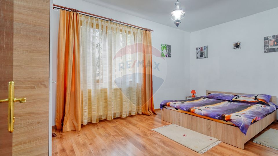 Vilă de vânzare în Predeal – vedere panoramică către pârtia de schi