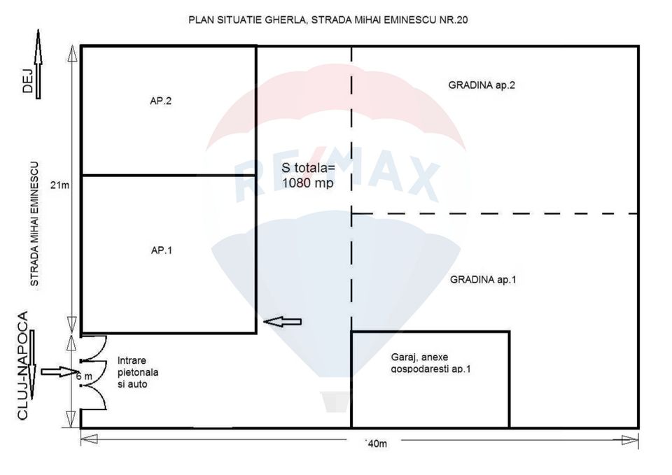 Casă de vanzare 3 camere Gherla
