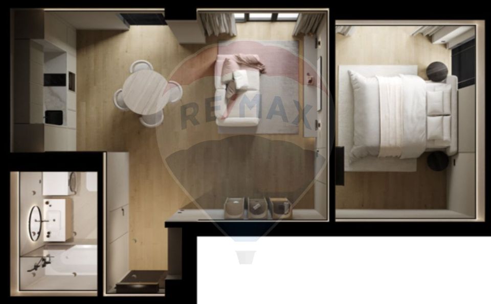 De Vânzare Studio in Complex Nou în Pipera Optiuni de Parcare