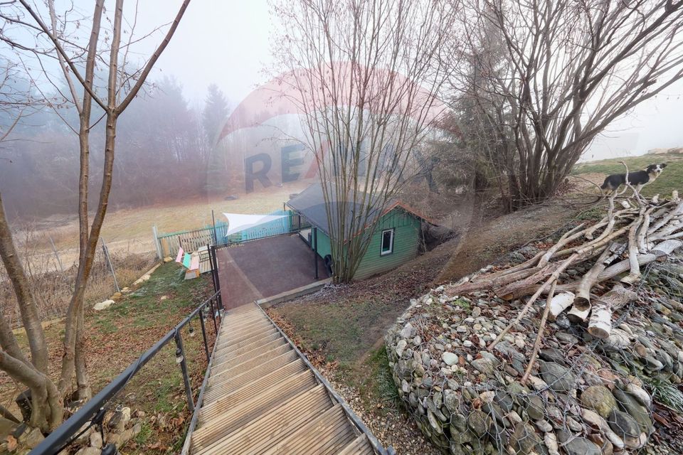 Ansamblu rezidențial cu casă principală și anexe, teren 1.487 mp