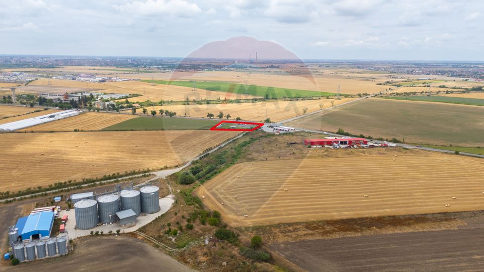 Teren 4200 mp, poziție strategică, utilități, Centura Arad