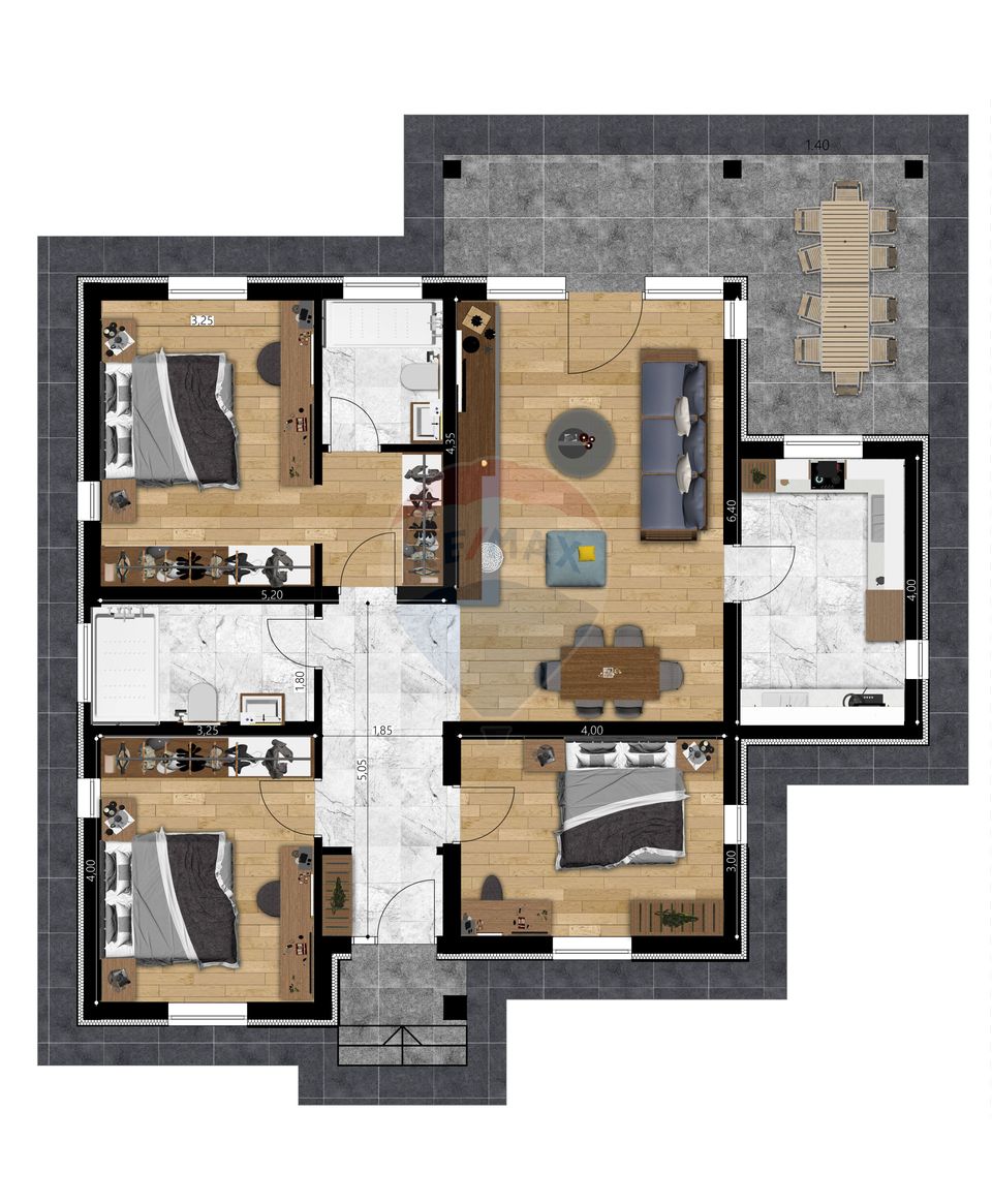 4 room House / Villa for sale