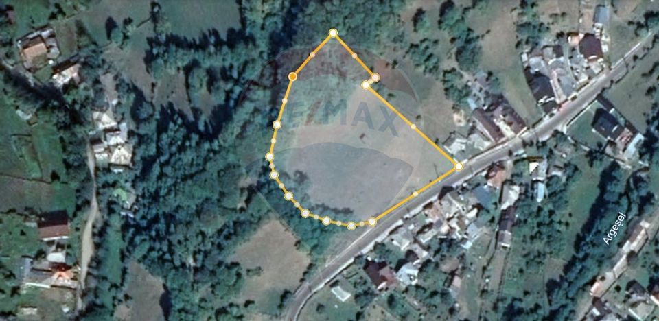 Teren generos, dar ieftin, in Nămăești - Argeș