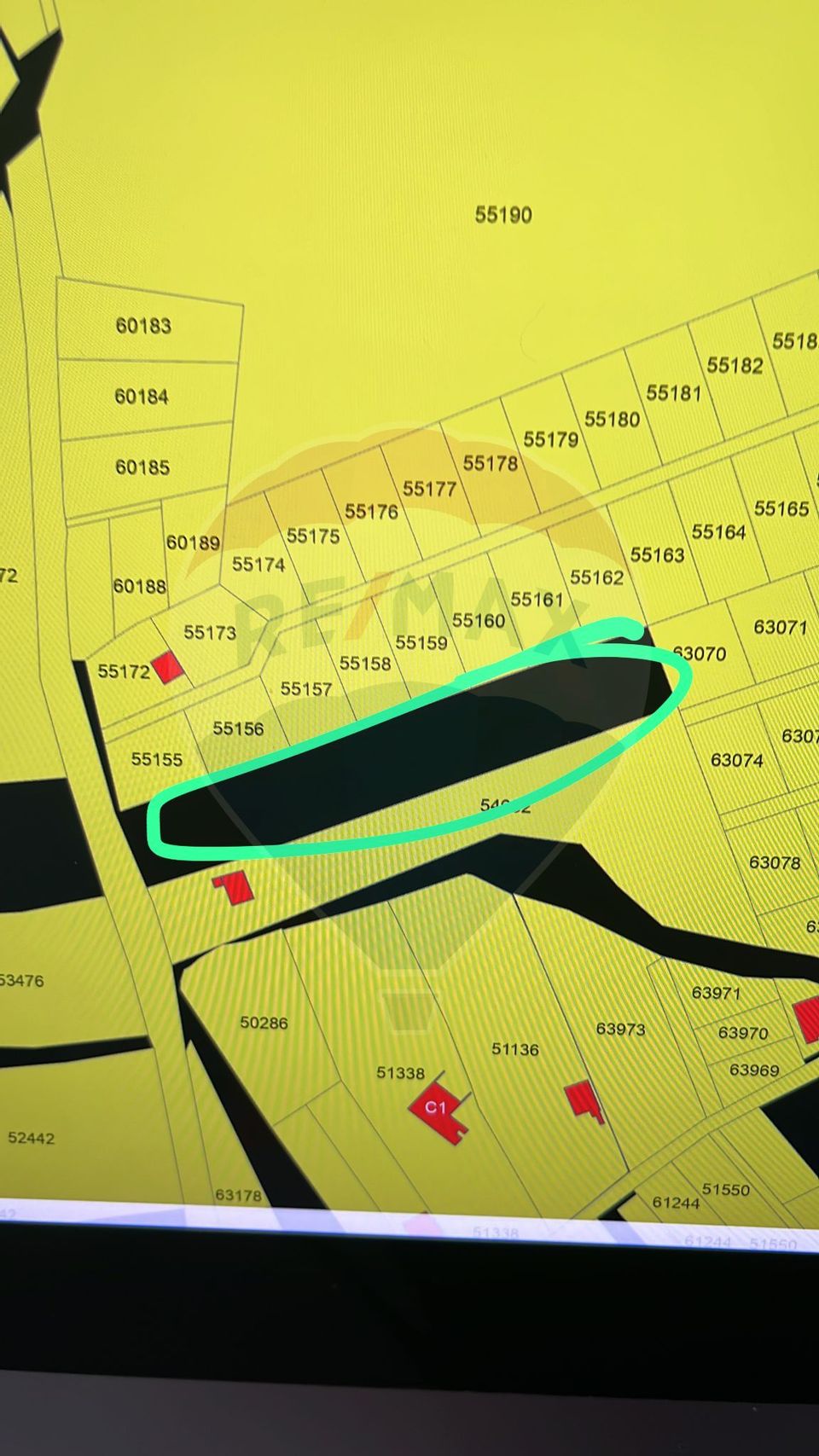 Teren 30.000 mp, între Baciu și Popești, parcelat, front la asfalt