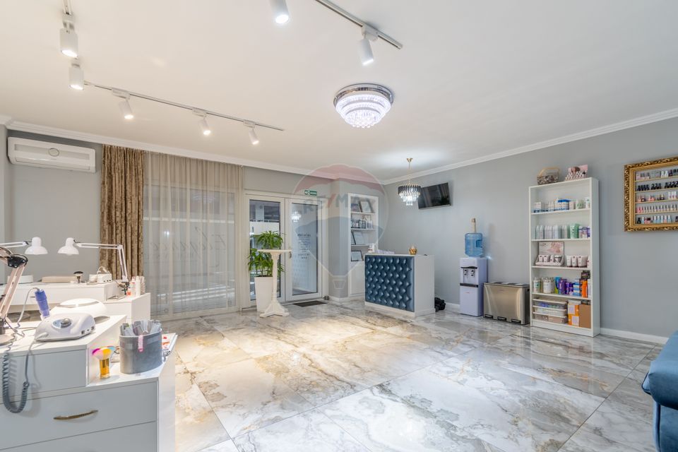 Spatiu comercial de 55.54mp de inchiriat in Buna Ziua, parcare inclusa