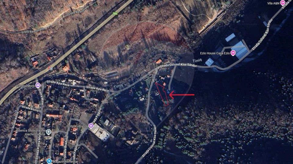 Teren premium lângă Brașov | 1.142 mp | Dâmbul Morii |Comision 0%