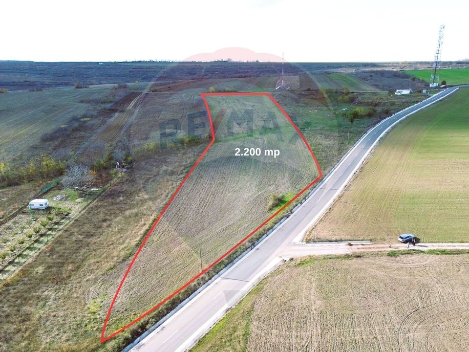 Teren de Vanzare Tulucesti. Potential Logistic, Rezidential 2.200mp