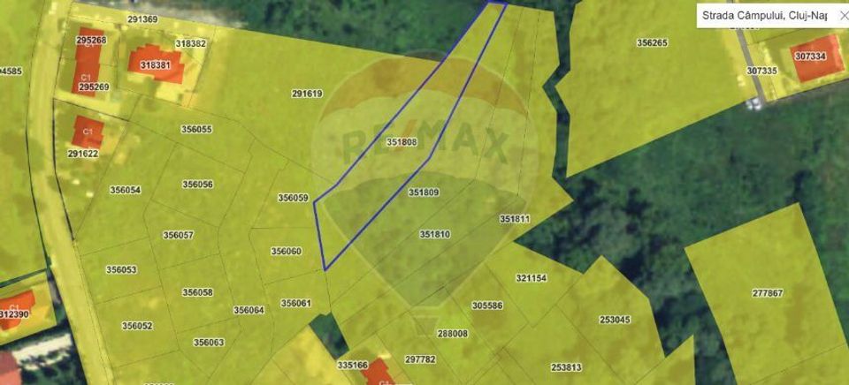 Teren 1,450mp Cluj-Napoca / Strada Campului
