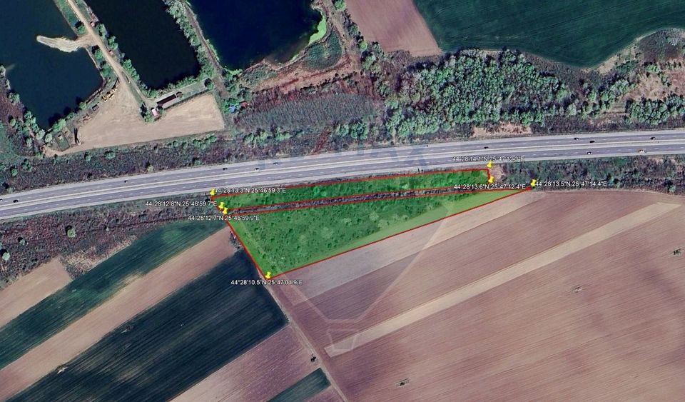 Land 11,842sqm Bolintin-Deal / Autostrada A1