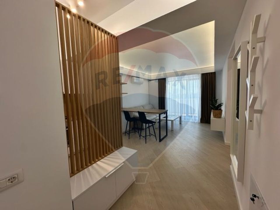 2-room apartment for sale - furnished/equipped in Pipera area