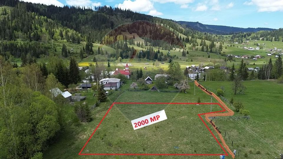Teren 2,000 mp Saru Dornei / Strada Principala