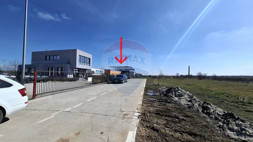 Teren 15.107mp, POT60% + Hală industrială | acces rapid A0