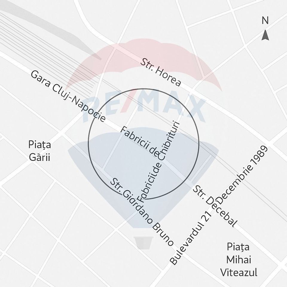 Apartament 3 camere de vanzare in zona Garii