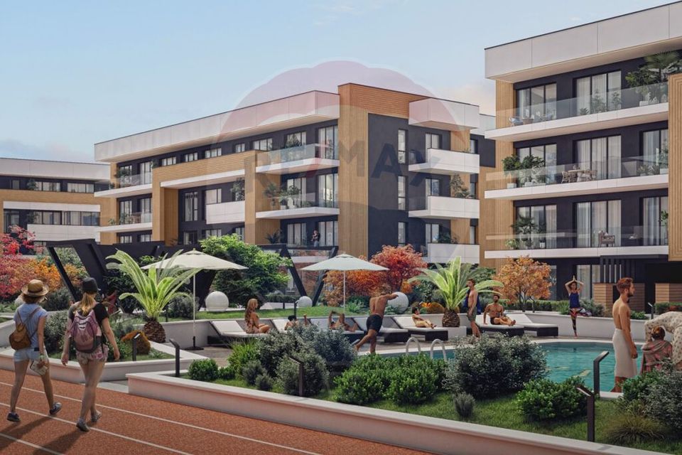 Vanzare apartament de lux cu 4 camere, curte de 279 mp in Pallady