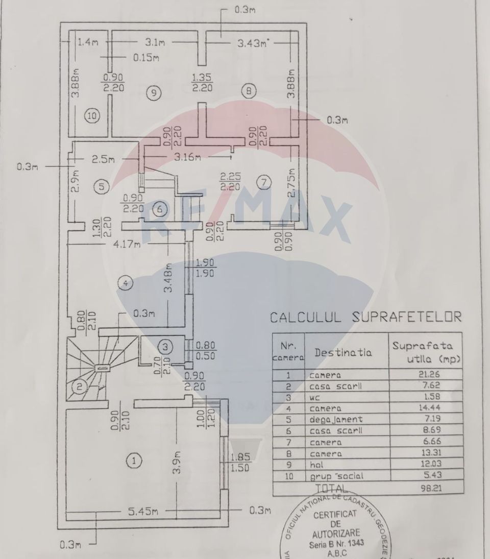 Casă / Vilă cu 10 camere de închiriat în zona Eminescu