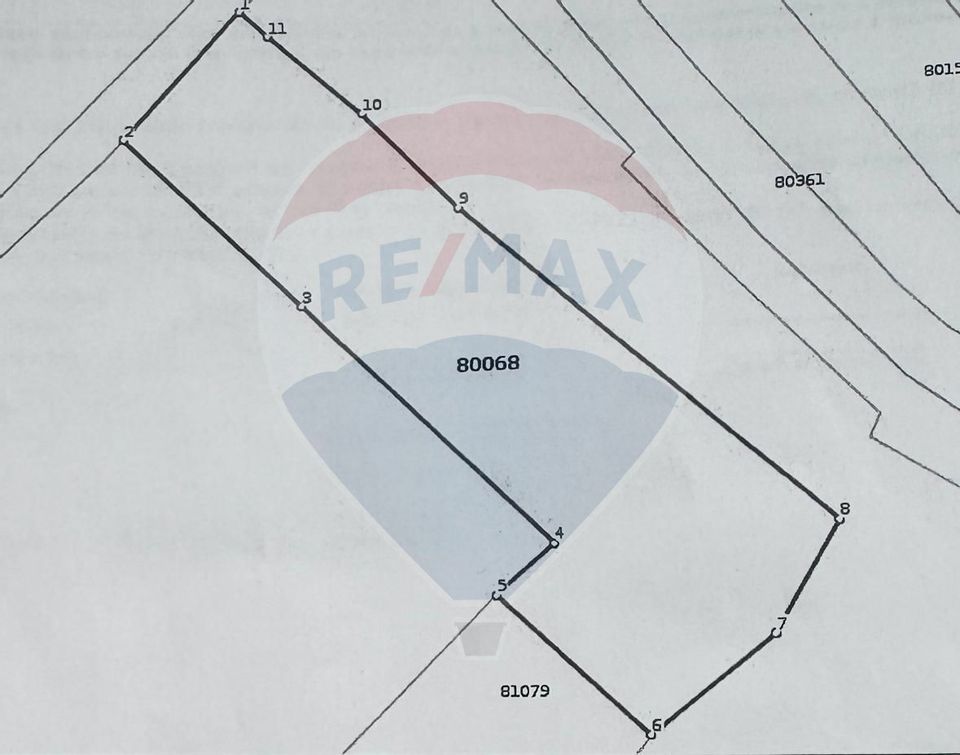 Teren spectaculos de vânzare în Drăghici