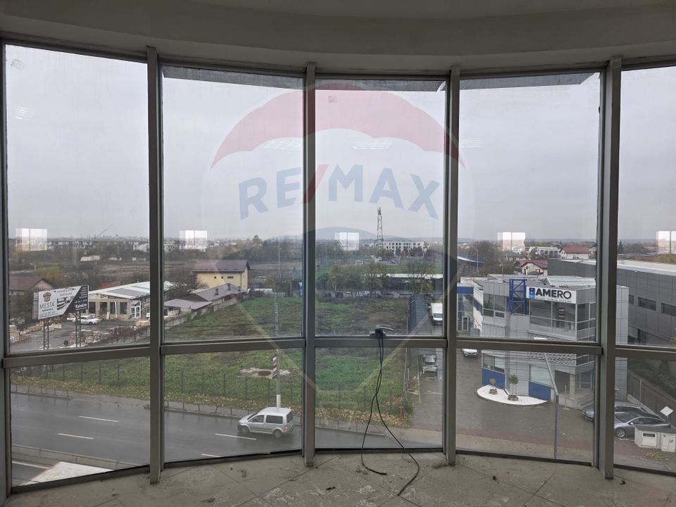 Vanzar spatii comerciale + birouri DN1 Otopeni stradal 2246 mp