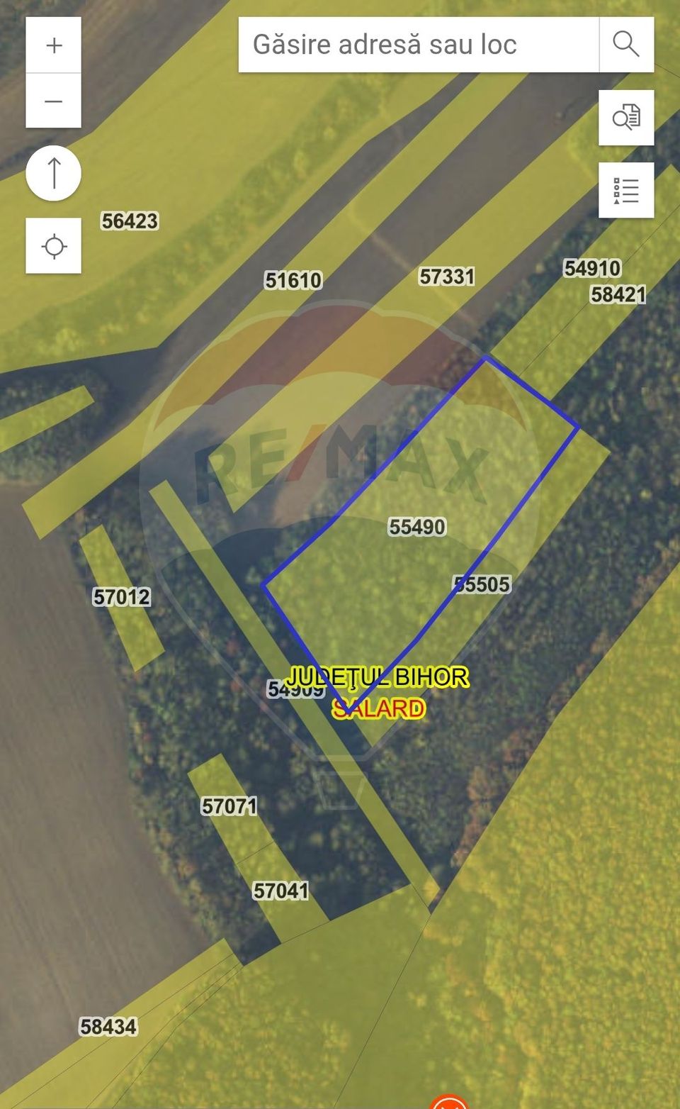 Teren forestier 15,618 mp Santimreu / com. Salard