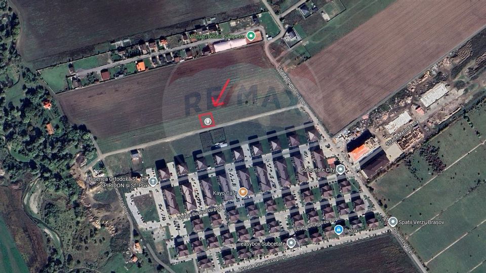 Land 947sqm Sanpetru / Drumul drumul cu plopi