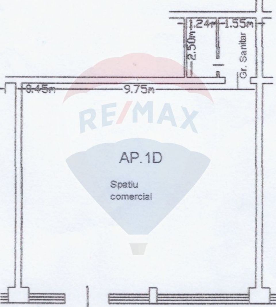 95sq.m Commercial Space for rent, UTA area