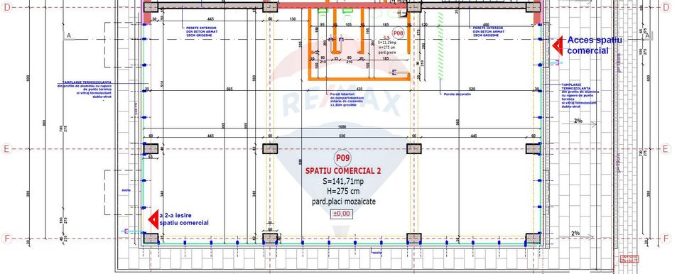 DE VÂNZARE|SPAȚIU COMERCIAL NOU - vecin MEGA IMAGE - comision 0%