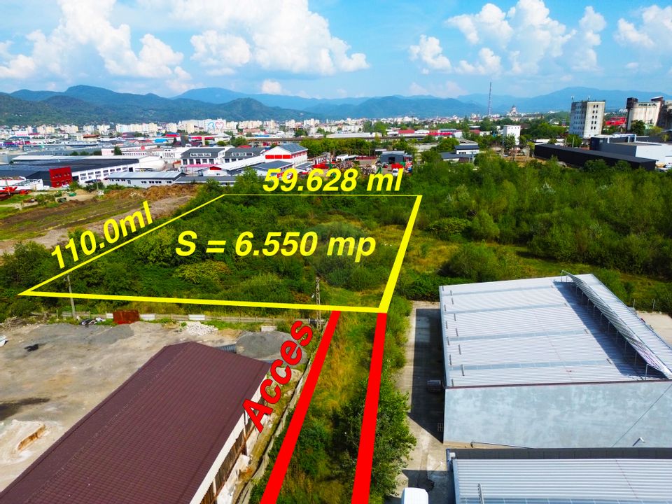Land 6,550sqm Baia Mare / Strada Sperantei