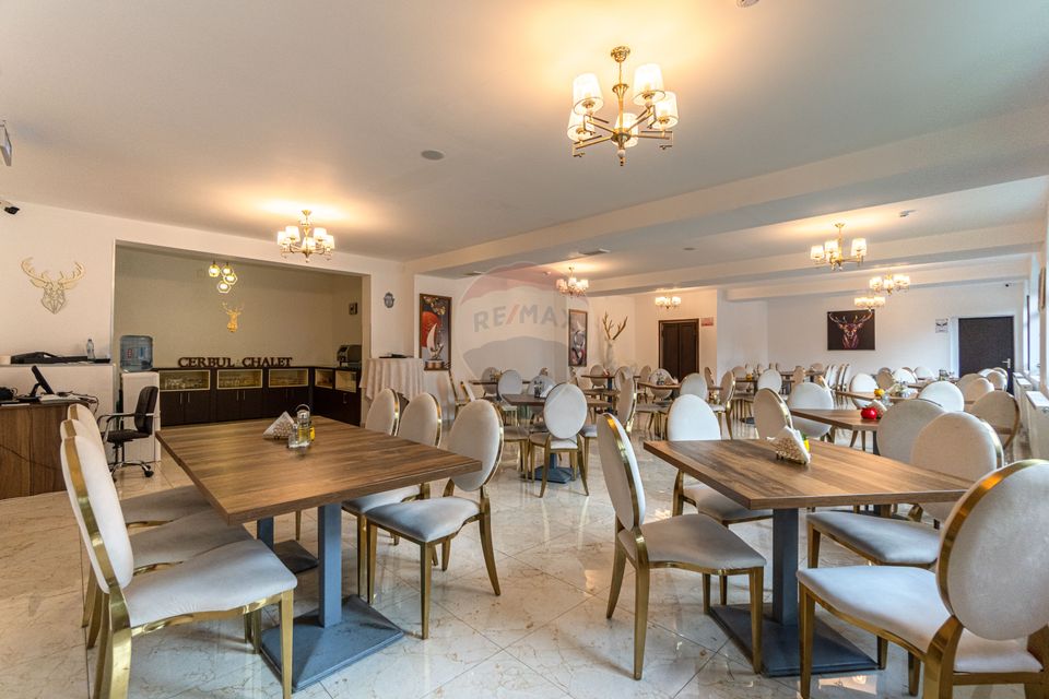 HOTEL "CERBUL CHALET" de vânzare/ zona Râsnov-Pârâul Rece