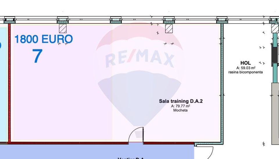 Spațiu de birouri (79.77 mp) - zona Garii