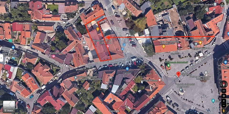 CASA CU SPATIU COMERCIAL SI PARCARE | PIATA UNIRII 12BIS BRASOV SCHEI